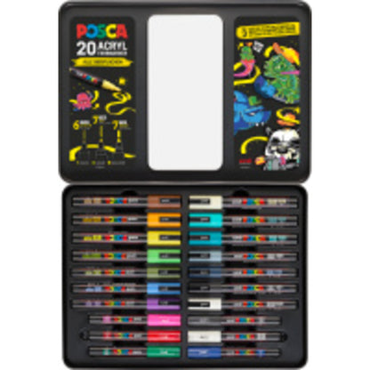 Faber-Castell Marker UNI POSCA Etui Graffiti 20x