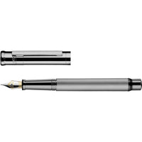 Faber-Castell Otto Hutt design04 Füller ruthenium matt M - Produktansicht bei Farbe und mehr