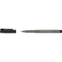Faber-Castell Pitt Artist Pen Fineliner F Tuschestift Farbe 273 warmgrau IV - Detailansicht