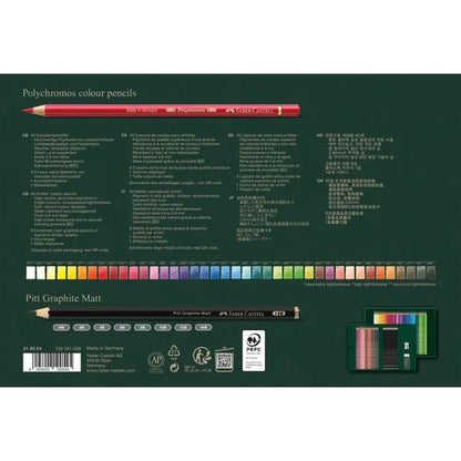 Faber-Castell Polychromos & Pitt Graphite Matt 50er