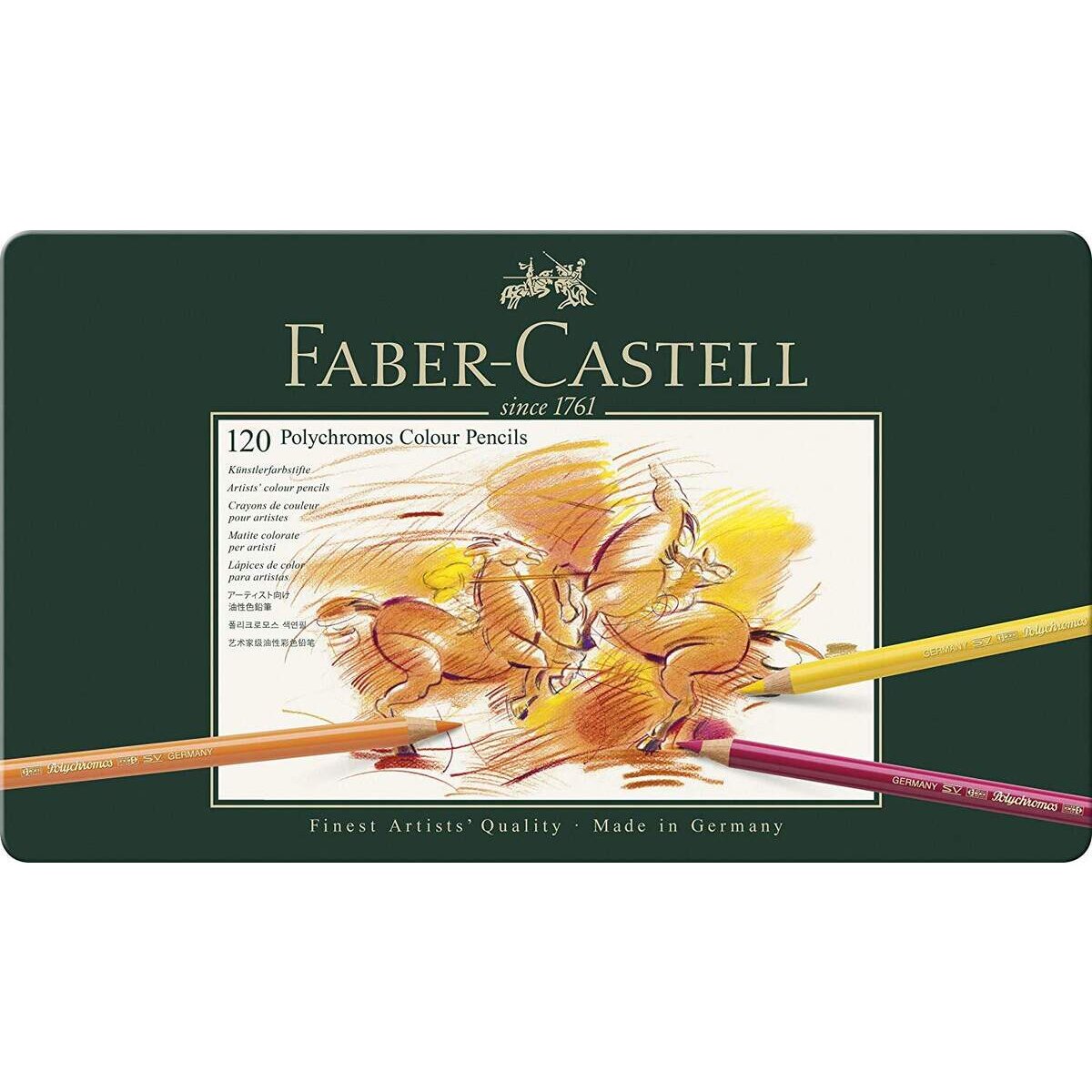 Faber-Castell Polychromos Farbstift, 120er Metalletui