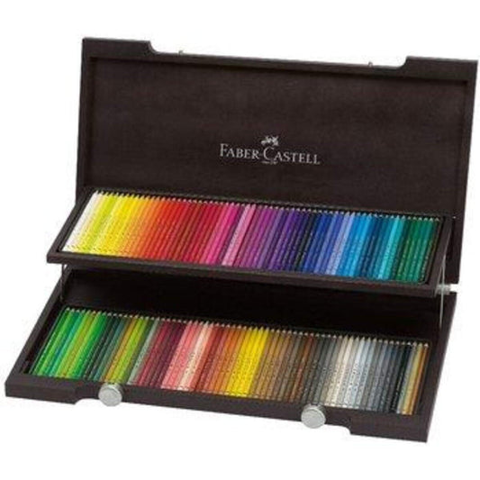 Faber-Castell Polychromos Farbstift, 120er Holzkoffer