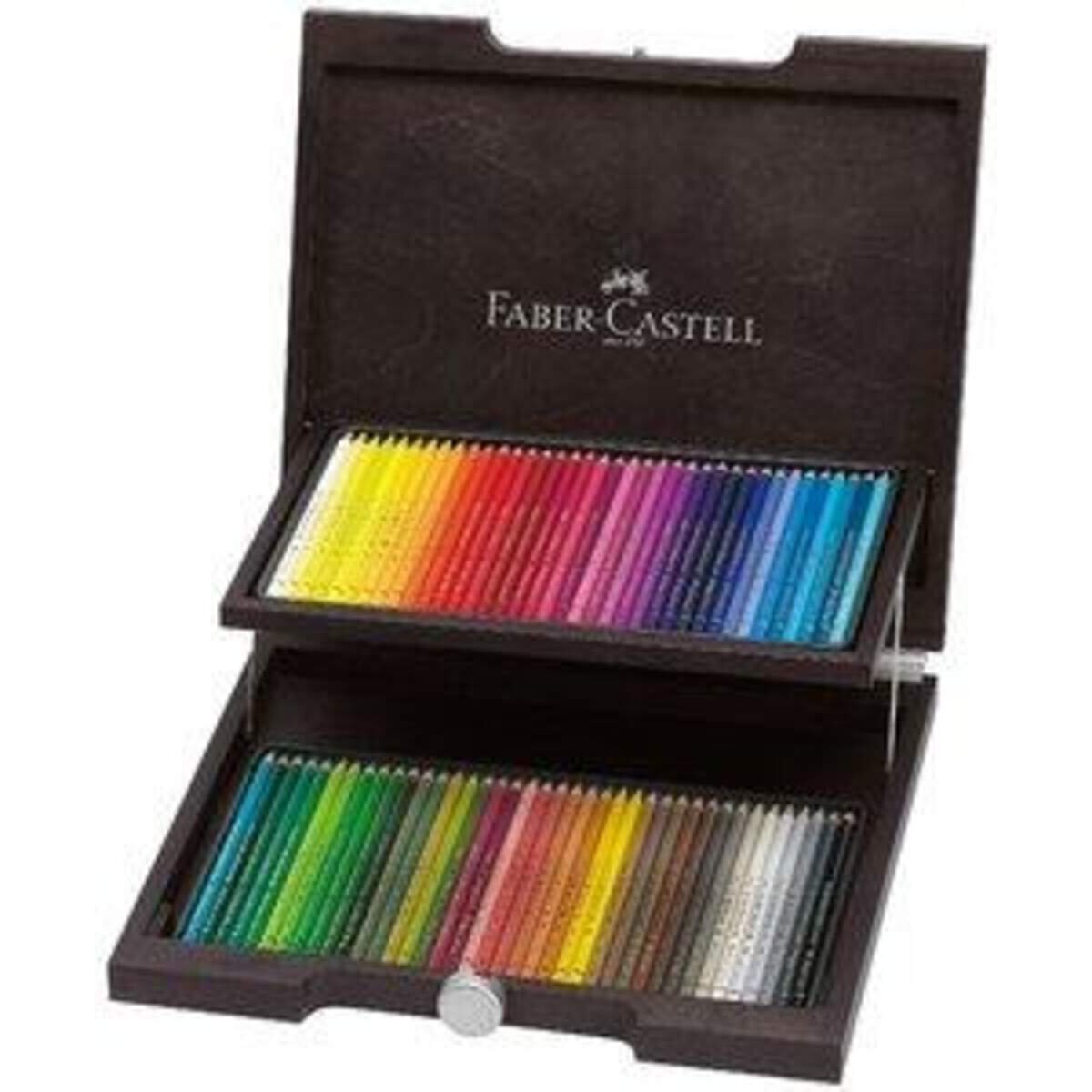 Faber-Castell Polychromos Farbstift, 72er Holzkoffer