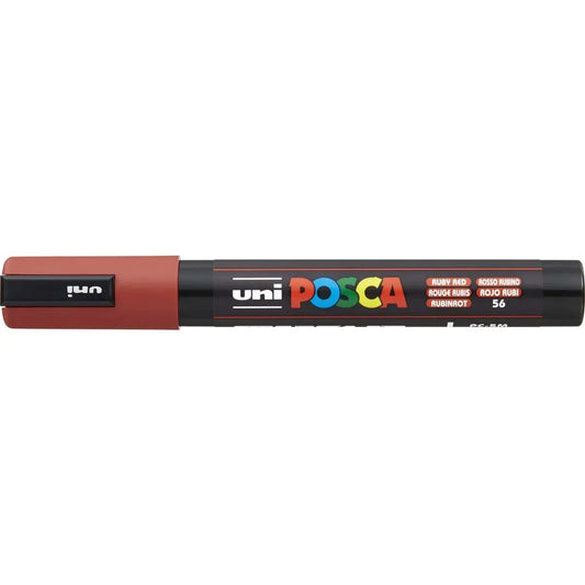 Faber-Castell Posca Marker UNI POSCA PC-5M rubinrot