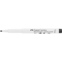 Faber-Castell Textilmarker, 1 mm Rundspitze, schwarz - Detailansicht