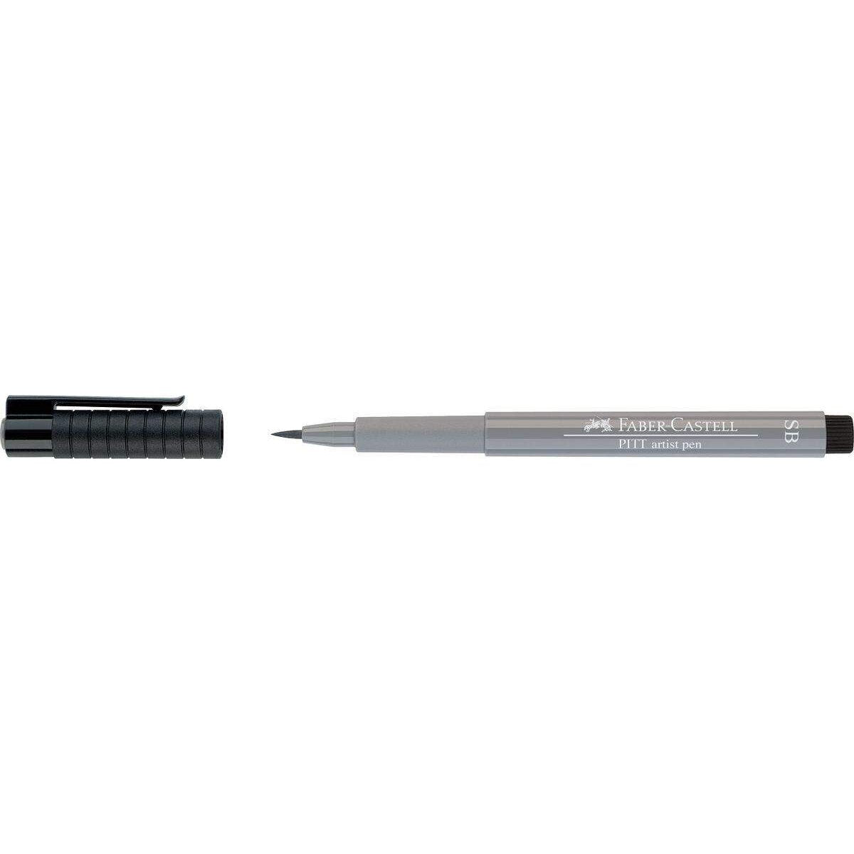 Faber-Castell Tuschestift Pitt artist pen Soft Brush Farbe kaltgrau III