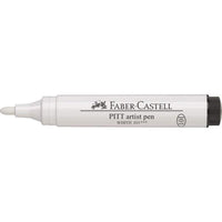 Faber-Castell Tuschestift Pitt Artist Pen 2,5 mm Rundspitze weiß - Detailansicht