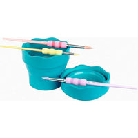 Faber-Castell Wasserbecher CLIC & GO, türkis - Ansicht 4