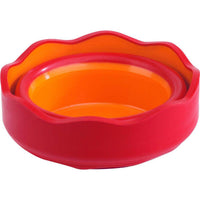Faber-Castell Wasserbecher Clic&Go, rot - Ansicht 3