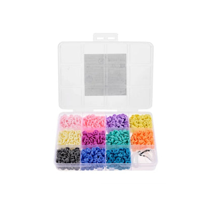Glorex Perlen-Set Heishi Pastell