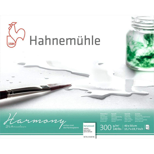 Hahnemühle Aquarellblock Harmony 300g A3 satiniert