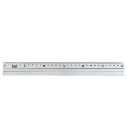 Idena Aluminium Lineal, 30 cm