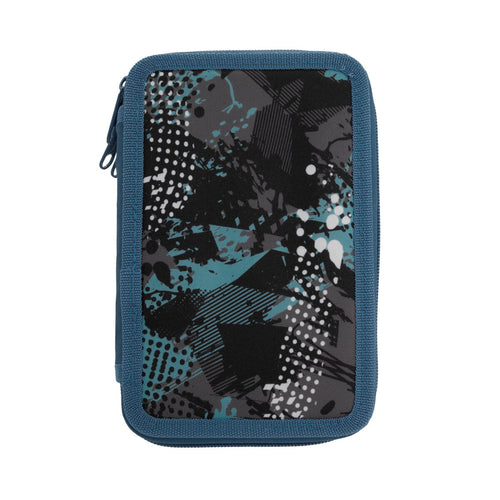Idena Federmappe Triple Abstrakt 47 Teile