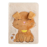 Idena Notizbuch Fluffy Katze liniert 80 Blatt 80g/m² DIN A5 - Produktansicht bei Farbe und mehr