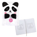 Idena Notizbuch Fluffy Panda liniert 80 Blatt 80g/m² DIN A5
