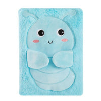 Idena Notizbuch Fluffy Raupe liniert 80 Blatt 80g/m² DIN A5 - Detailansicht