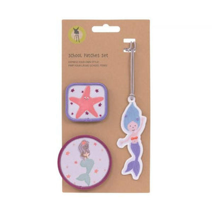 Lässig Anhänger & Patches - Schul Set Unique, Mermaid