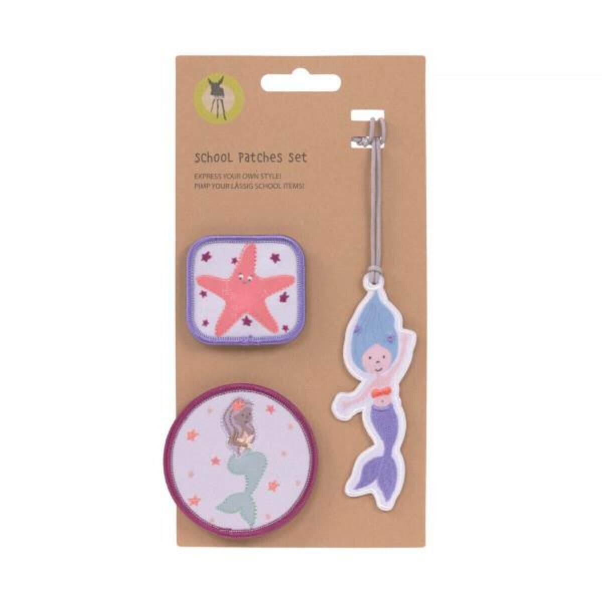 Lässig Anhänger & Patches - Schul Set Unique, Mermaid
