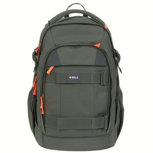 Lässig Bold Origin Schulrucksack Dark Olive