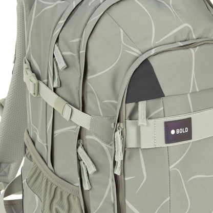 Lässig Schulrucksack - BOLD Origin Curve, Grün