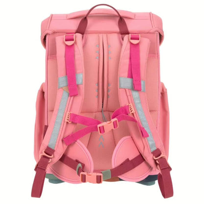 Lässig Slim Unique Schulranzen-Set 7tlg Pink