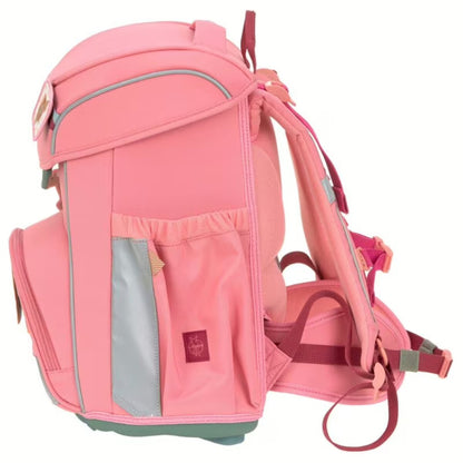 Lässig Slim Unique Schulranzen-Set 7tlg Pink