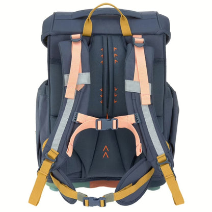 Lässig Slim Unique Schulranzen-Set 7tlg Navy