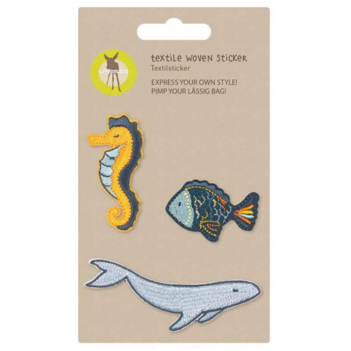Lässig Textilsticker Sea