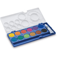 Lamy Deckfarbkasten aquaplus blue 12 Farben - Produktansicht bei Farbe und mehr