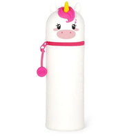 Legami 2-in-1-Federmäppchen aus Silikon - Kawaii Unicorn - Produktansicht bei Farbe und mehr