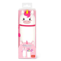 Legami 2-in-1-Federmäppchen aus Silikon - Kawaii Unicorn - Ansicht 4