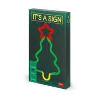 Legami USB-Lampe Tannenbaum Neon Effekt 16 x 1,5 x 28,5 cm - Ansicht 3