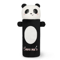 Legami Plüsch Schlampermäppchen Panda 14 x 8 x 24,5 cm - Produktansicht bei Farbe und mehr
