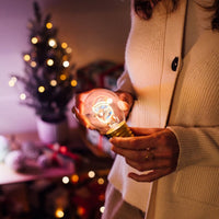 Legami kabellose Tischlampe Weihnachtsmann Glühbirnenform 6,8 x 10,3 cm - Ansicht 7
