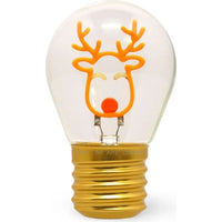 Legami Weihnachten Deko Tischlampe in Glühbirnenformen Rentier - Ansicht 3