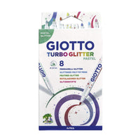 Lyra Giotto Fasermaler Turbo Glitter pastell - Produktansicht bei Farbe und mehr