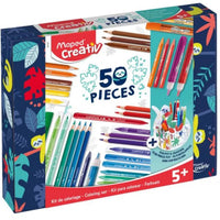 Maped Creativ Mal-und Bastelset mit Stifte-Köcher zum selbst gestalten, 50 Teile - Produktansicht bei Farbe und mehr