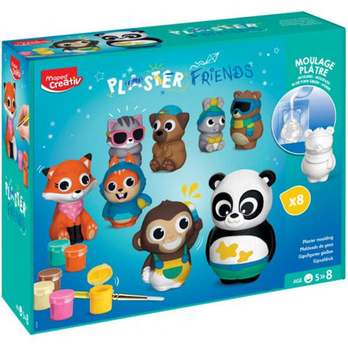 Maped Creativ Gipfsfiguren-Set PLASTER FRIENDS - MAXI