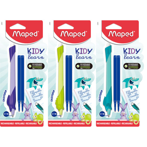 Maped KIDY learn Schreiblern-Tintenroller, sortiert, Blister