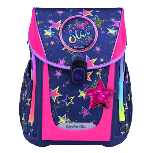 McNeill Primo Stars 9-teiliges Schulranzen Set 19 Liter