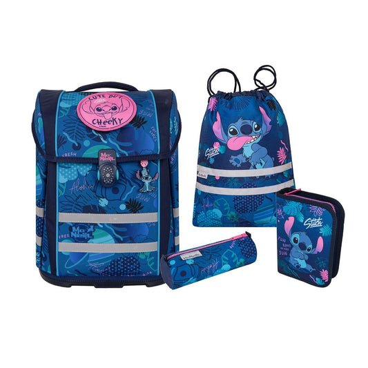 McNeill Schulranzen-Set PERFECTO, 5tlg. DISNEY – STITCH -Kollektion 2024-