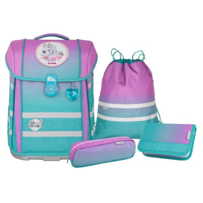 MCNeill Schulranzen Set Perfecto 5tlg. Gradient Blueberry