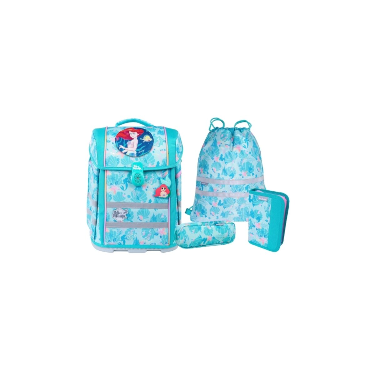 MCNeill Schulranzen Set Perfecto 5tlg. Disney Arielle