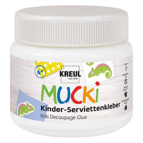 KREUL Serviettenkleber MUCKI fÃ¼r Kinder 158g/150ml