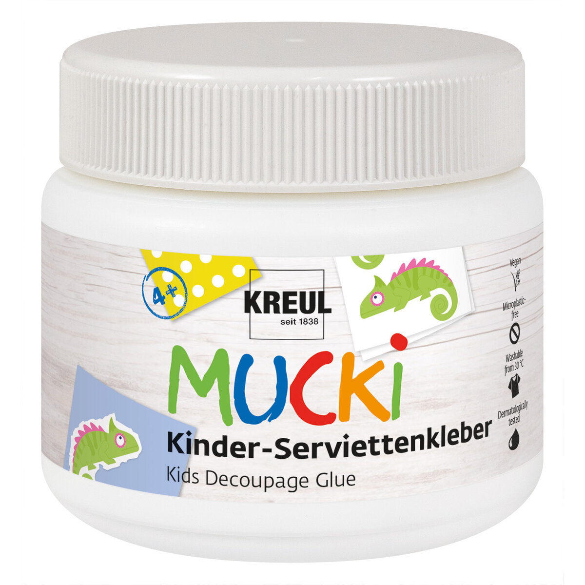 KREUL Serviettenkleber MUCKI für Kinder 158g/150ml