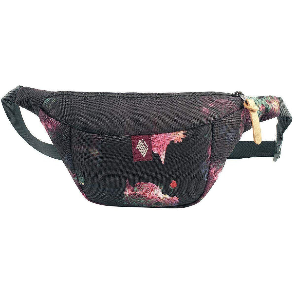 Nitro Gürteltasche Hip Bag Black Rose