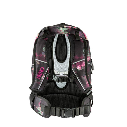 Nitro Superhero Schulrucksack Black Rose