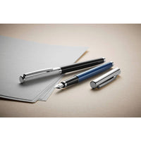 Faber Castell ottohutt design01 Füllfederhalter Matt Blau Ruthenium 13,5 cm - Ansicht 4