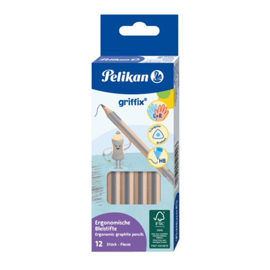 Pelikan griffix® Bleistifte Stärke HB, 12er Packung