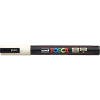 Faber Castell Posca Marker UNI POSCA PC-3M elfenbein - Produktansicht bei Farbe und mehr